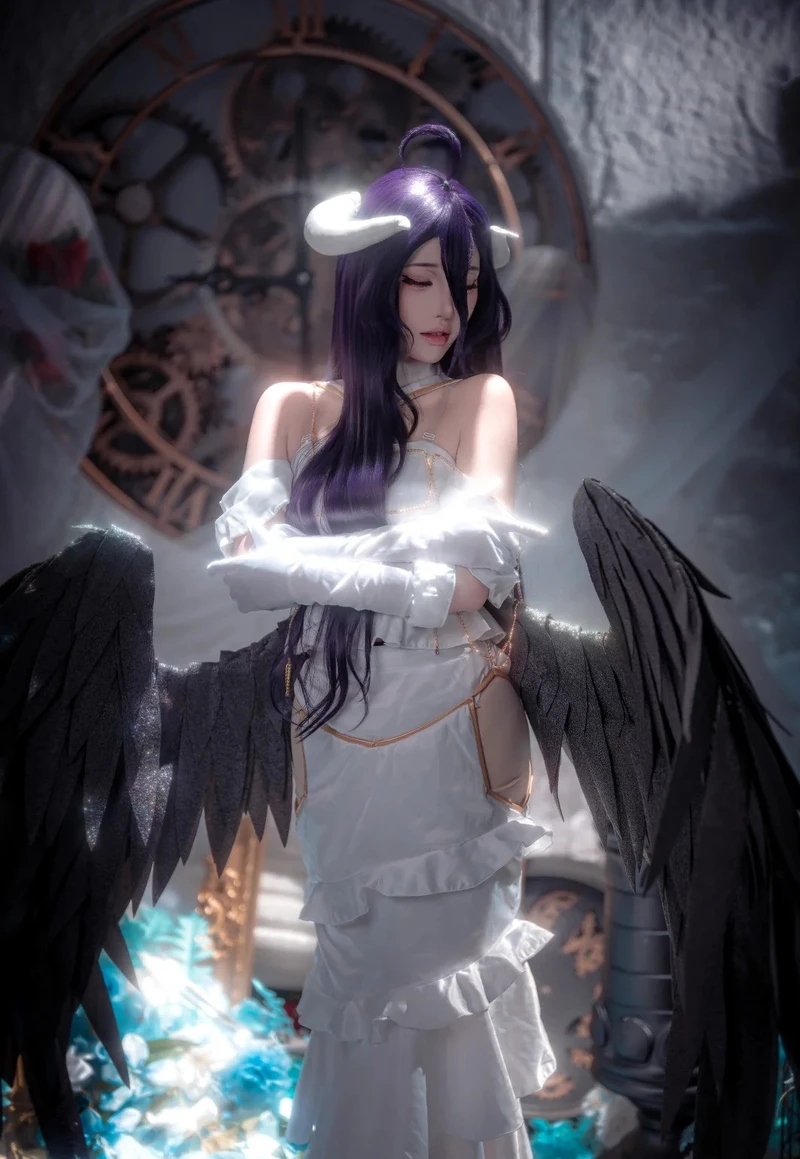 Trang phục Nazarick cực đẹp trong albedo cosplay