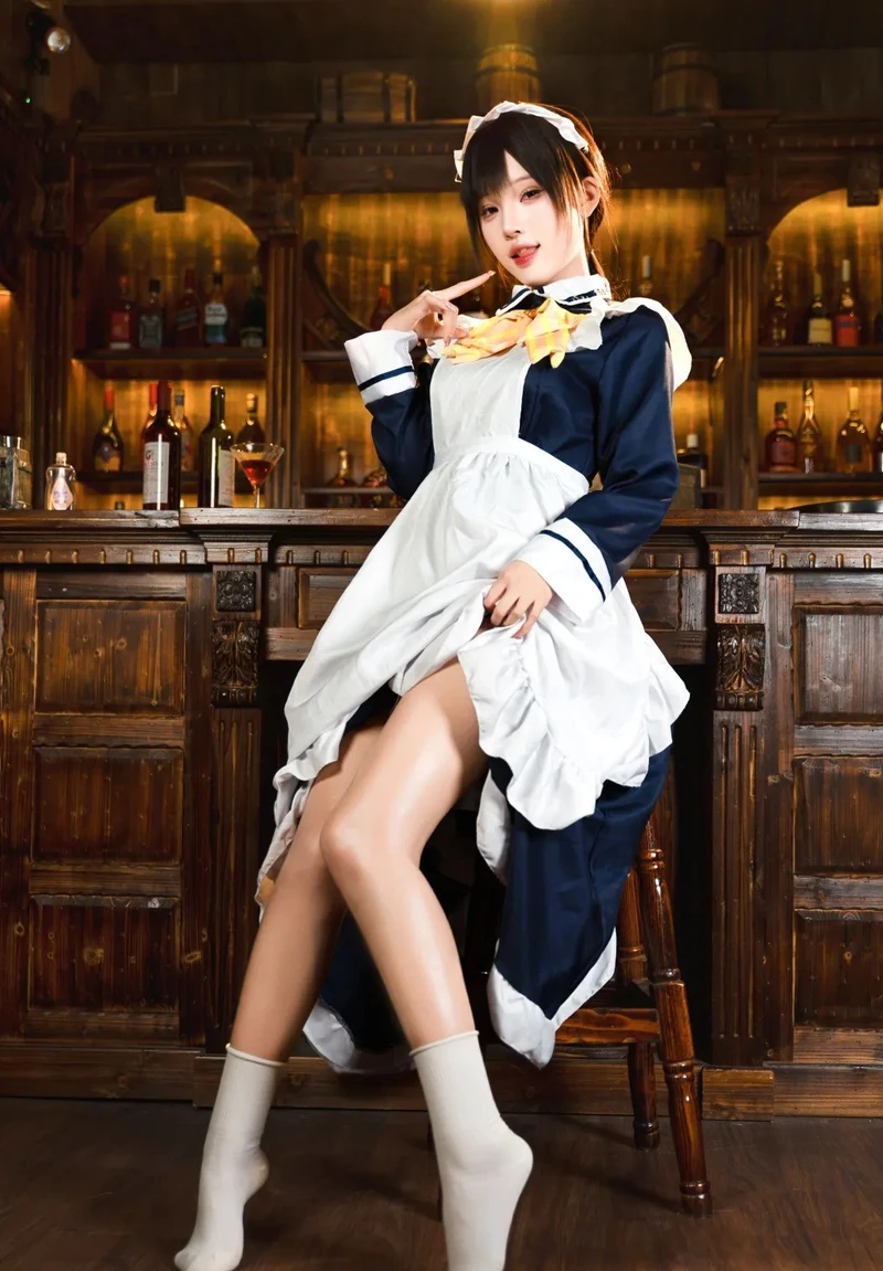 Visual anime ngoài đời được tái hiện qua maid cosplay