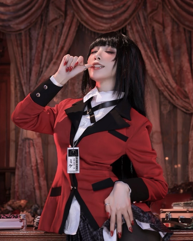 Yumeko cosplay tạo hình nữ sinh quyền lực nổi bật