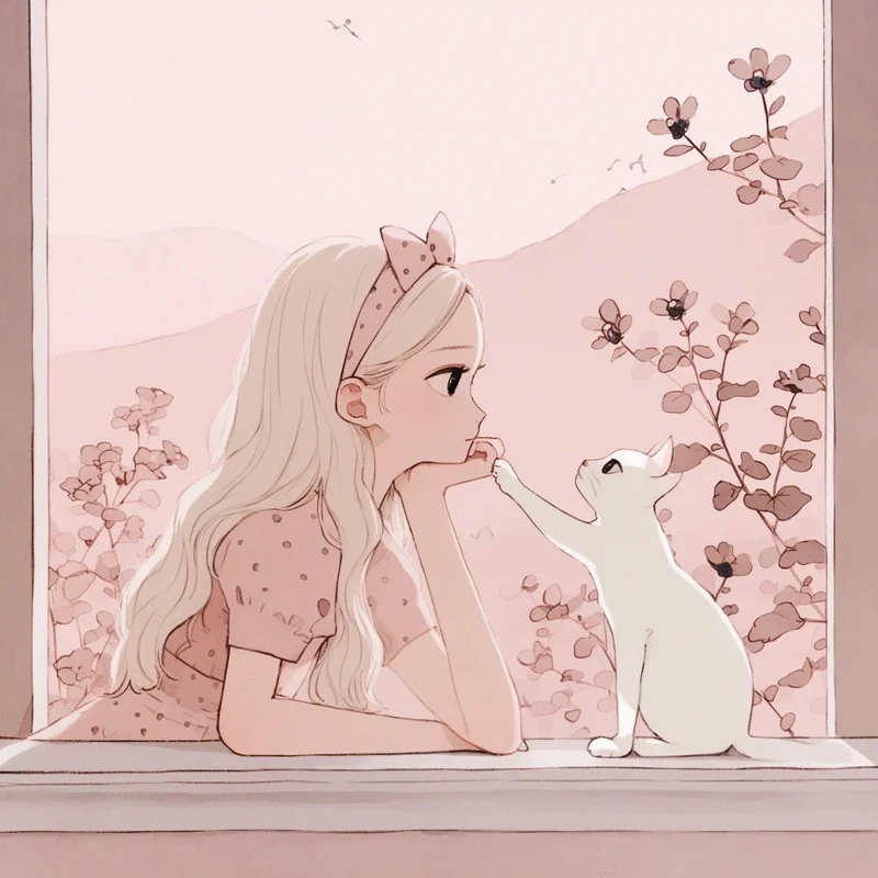 ảnh anime cute phong cách nữ sinh