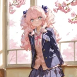 ảnh anime nữ học sinh thumbnail