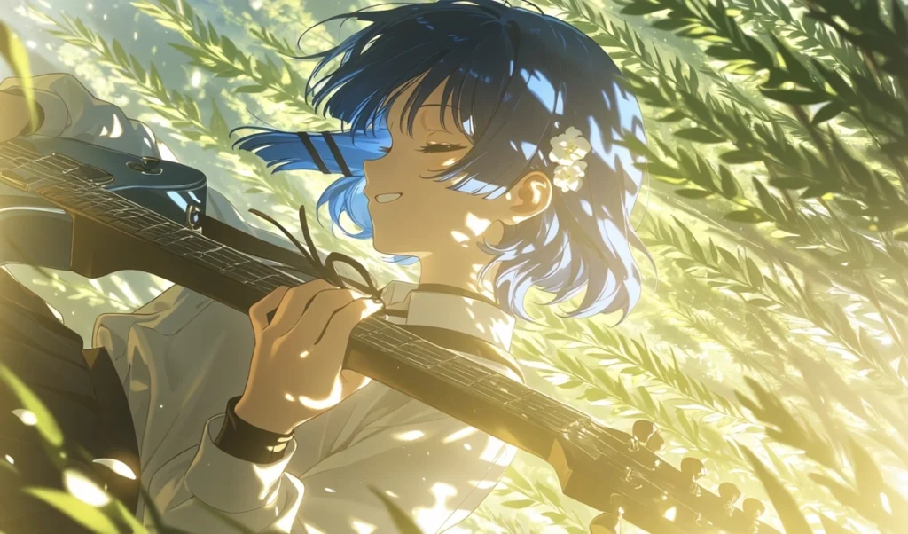 ảnh anime nữ tóc ngắn thumbnail