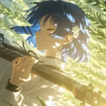 ảnh anime nữ tóc ngắn thumbnail