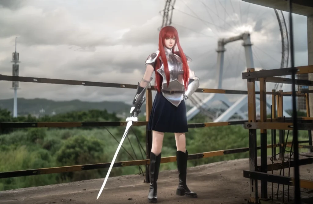 cosplay erza thumbnail