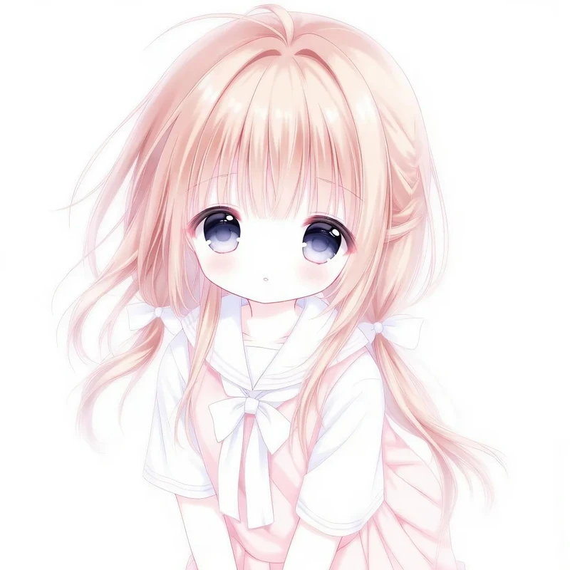 hình ảnh anime cute phong cách dễ thương
