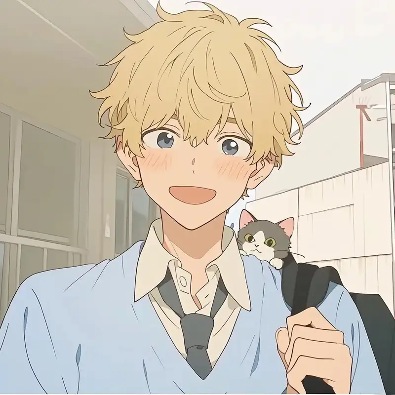 ảnh anime nam học sinh cute nhất