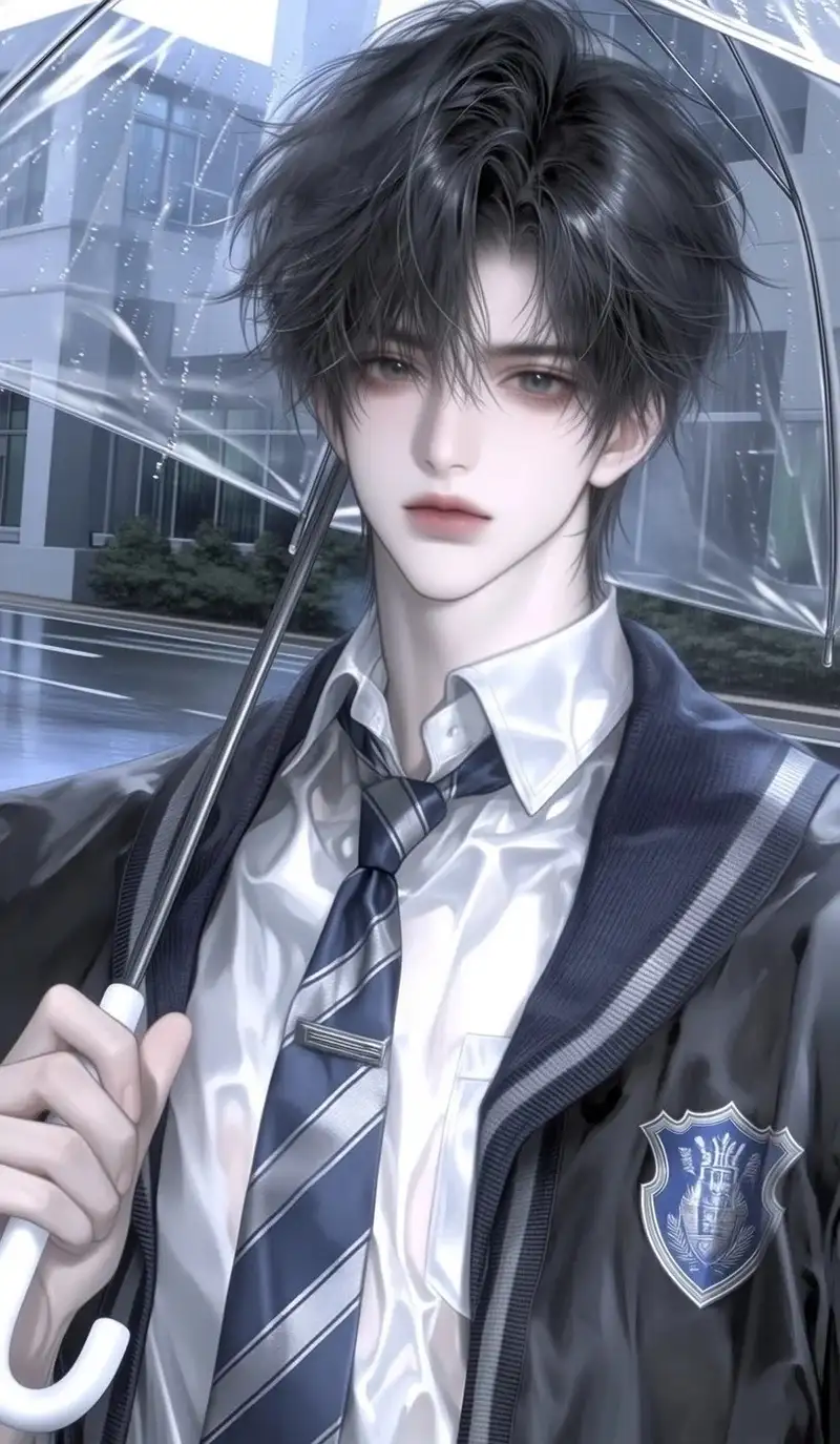 ảnh anime nam học sinh đẹp cuốn hút