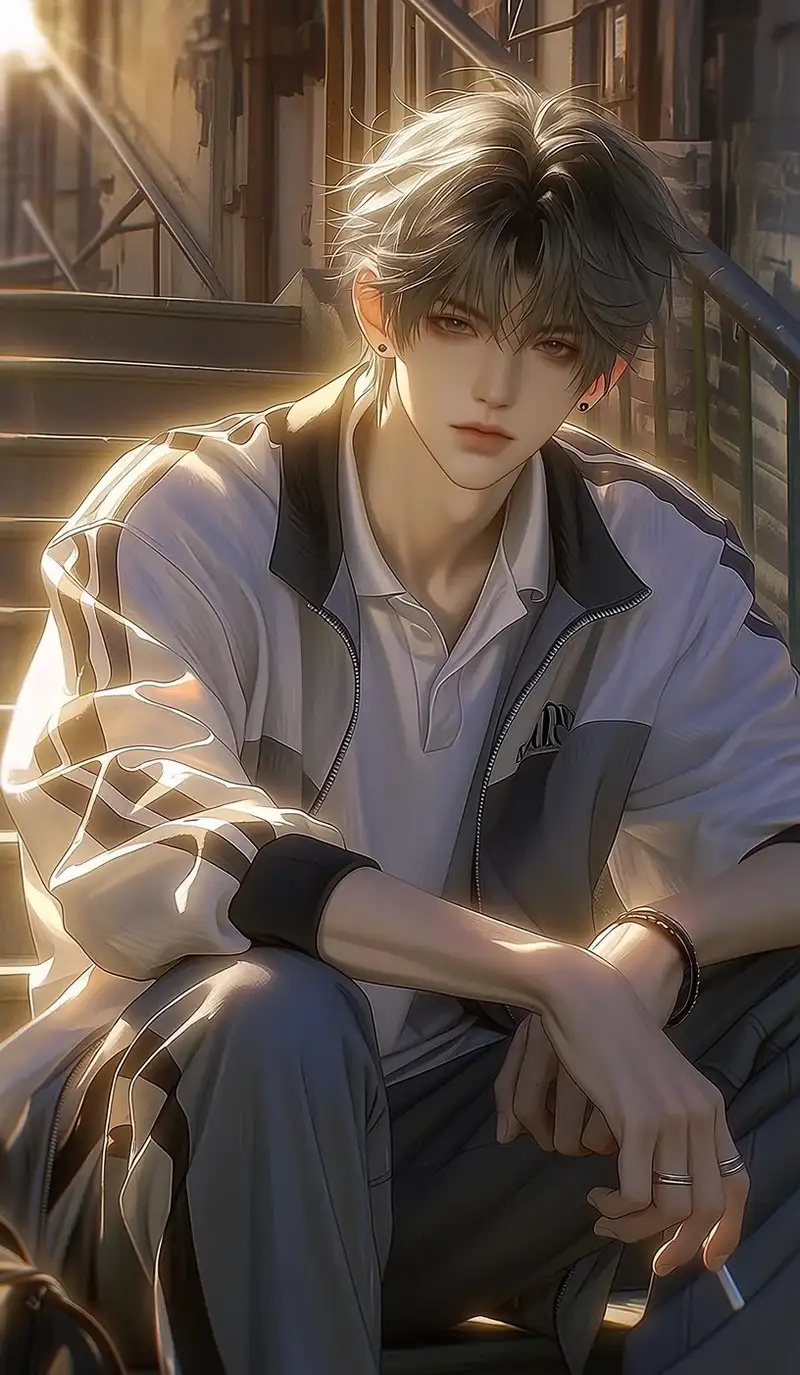 ảnh anime nam học sinh phong cách Nhật Bản