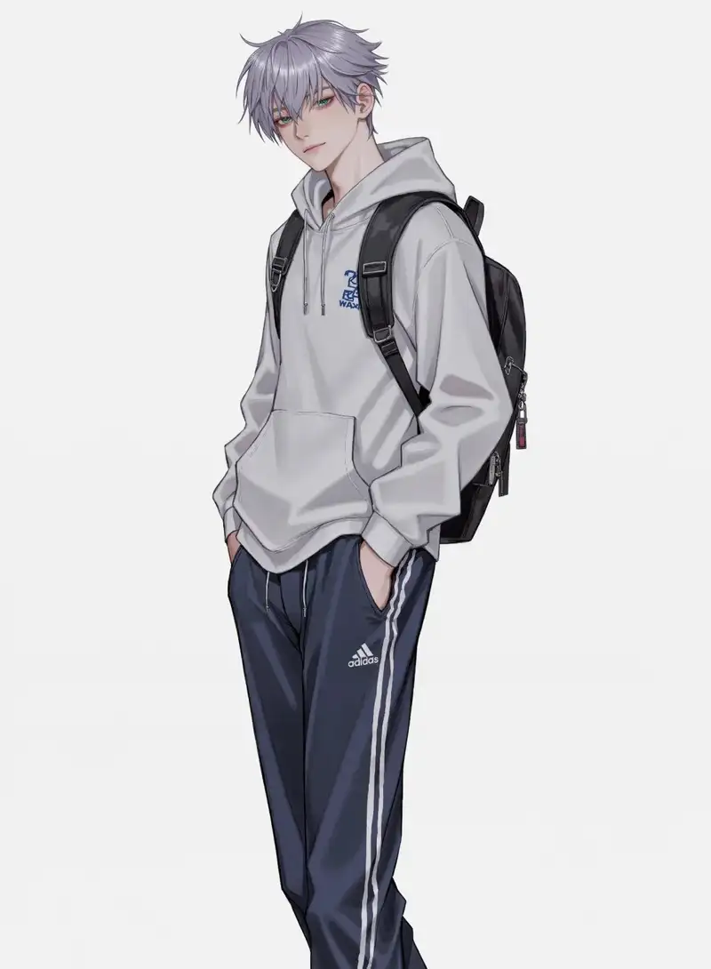 ảnh anime nam học sinh phong cách dễ thương