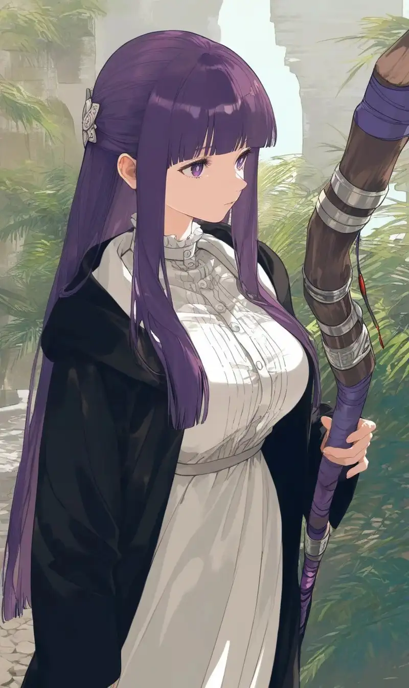 ảnh fern anime chất lượng 4k siêu nét
