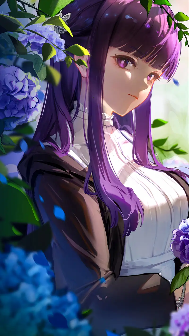 ảnh fern anime đẹp làm hình nền máy tính
