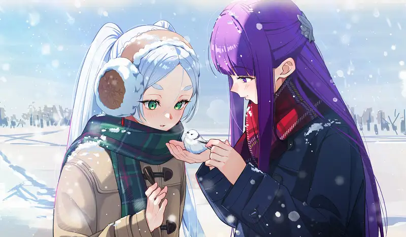 ảnh fern anime làm hình nền full hd