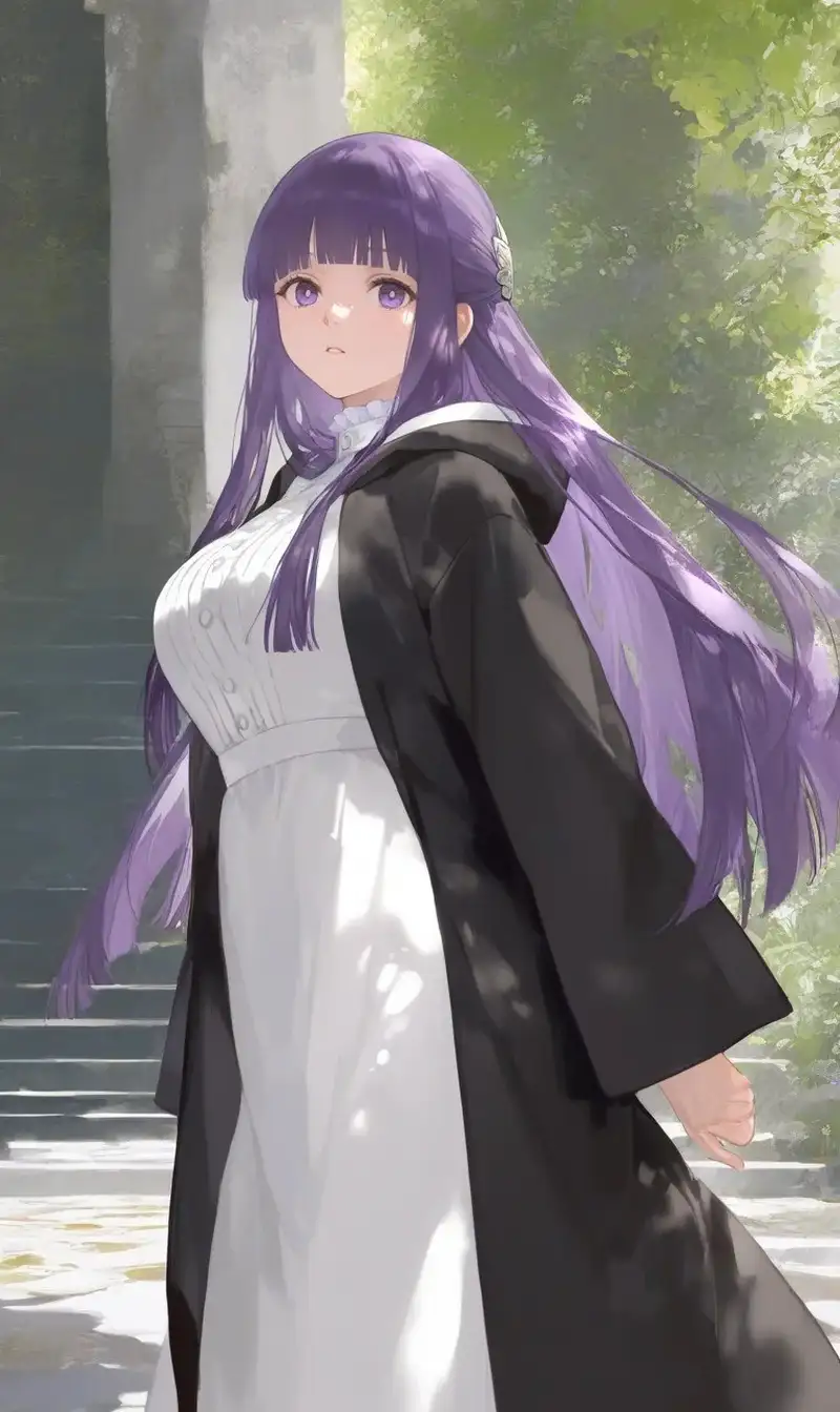 ảnh fern anime nghệ thuật đầy cuốn hút