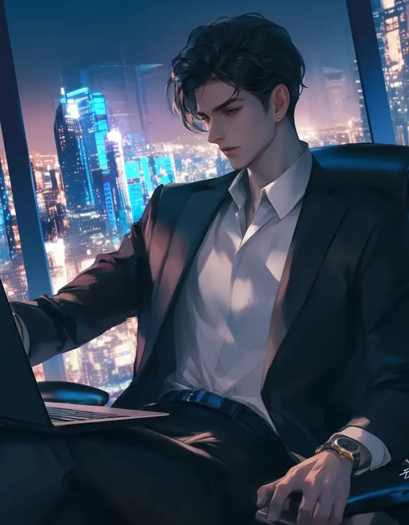 ảnh tổng tài anime nam cuốn hút