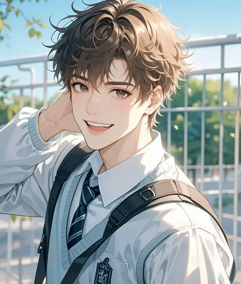 anime học sinh nam ảnh đẹp