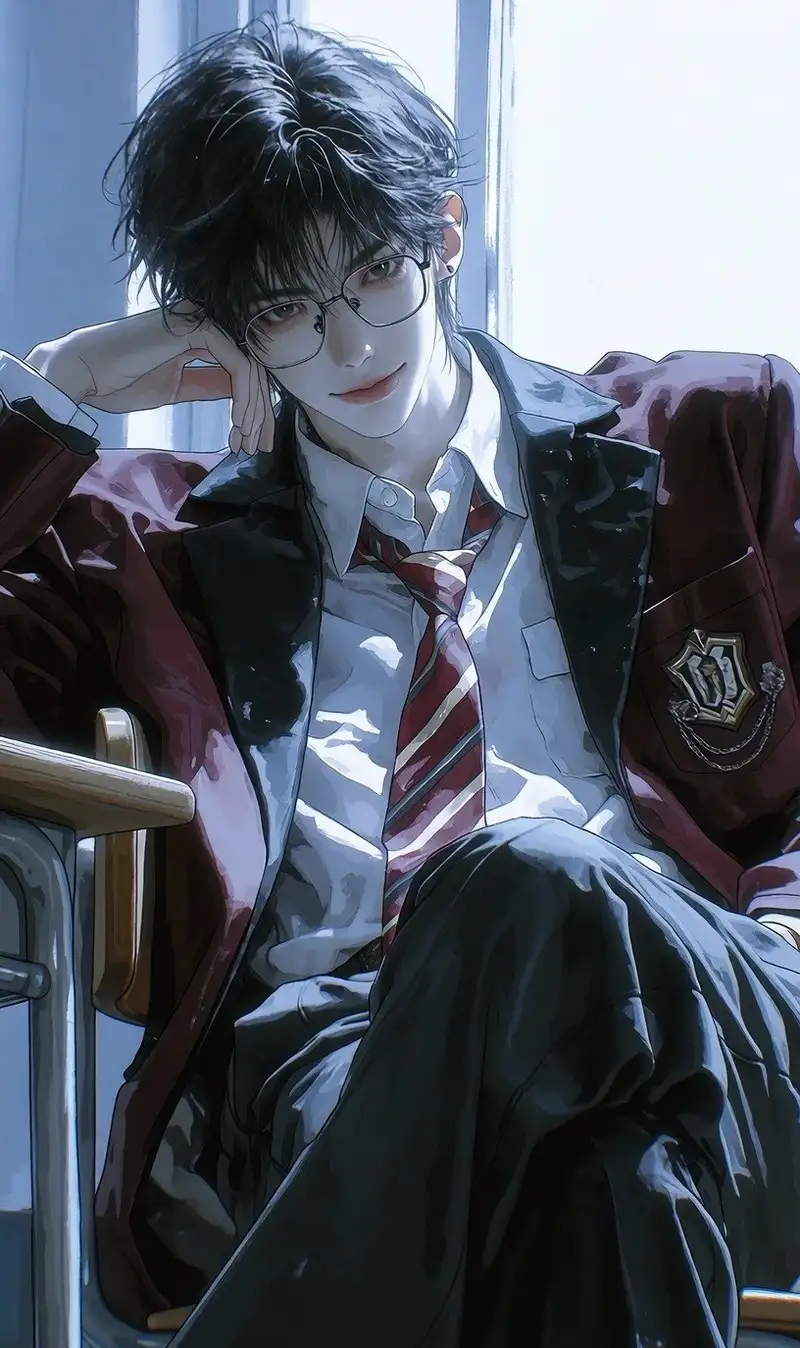 anime nam học sinh ảnh đẹp